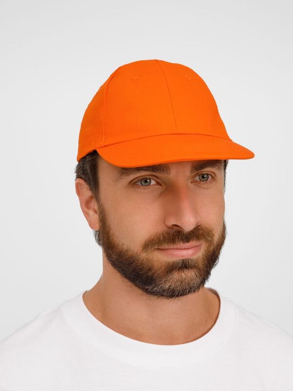 Бейсболка Apollo, оранжевая арт.04096400TUN