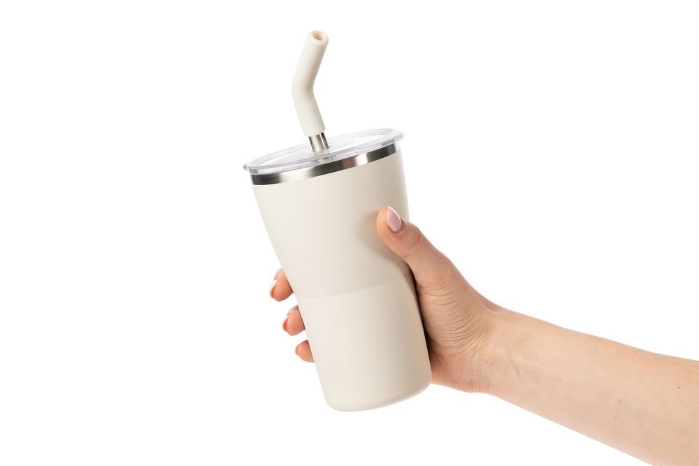 Термостакан Sapporo без логотипа, белый арт.16485.60