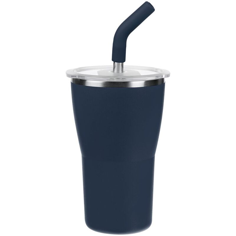 Термостакан Sapporo без логотипа, темно-синий арт.16485.43