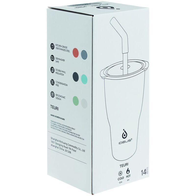 Термостакан Sapporo без логотипа, оранжевый арт.16485.20