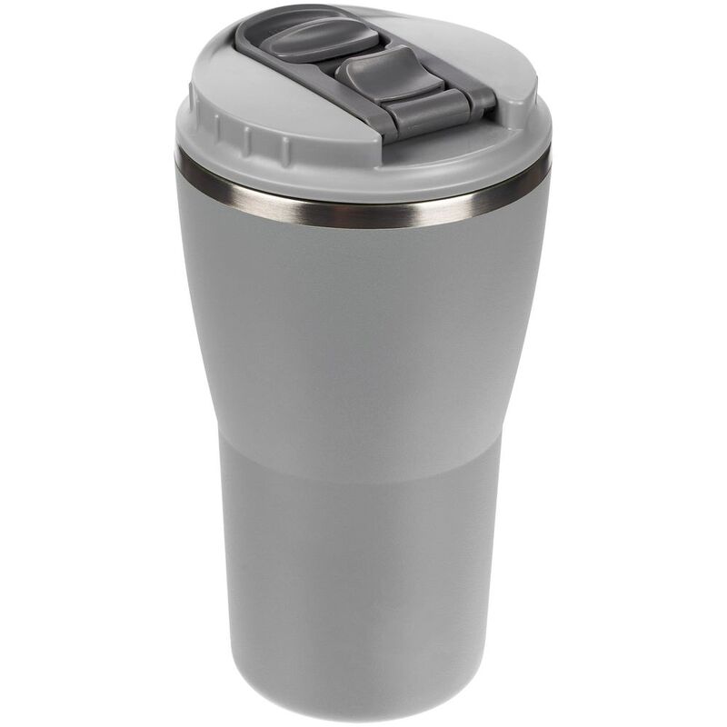 Термостакан Sapporo без логотипа, серый арт.16485.10