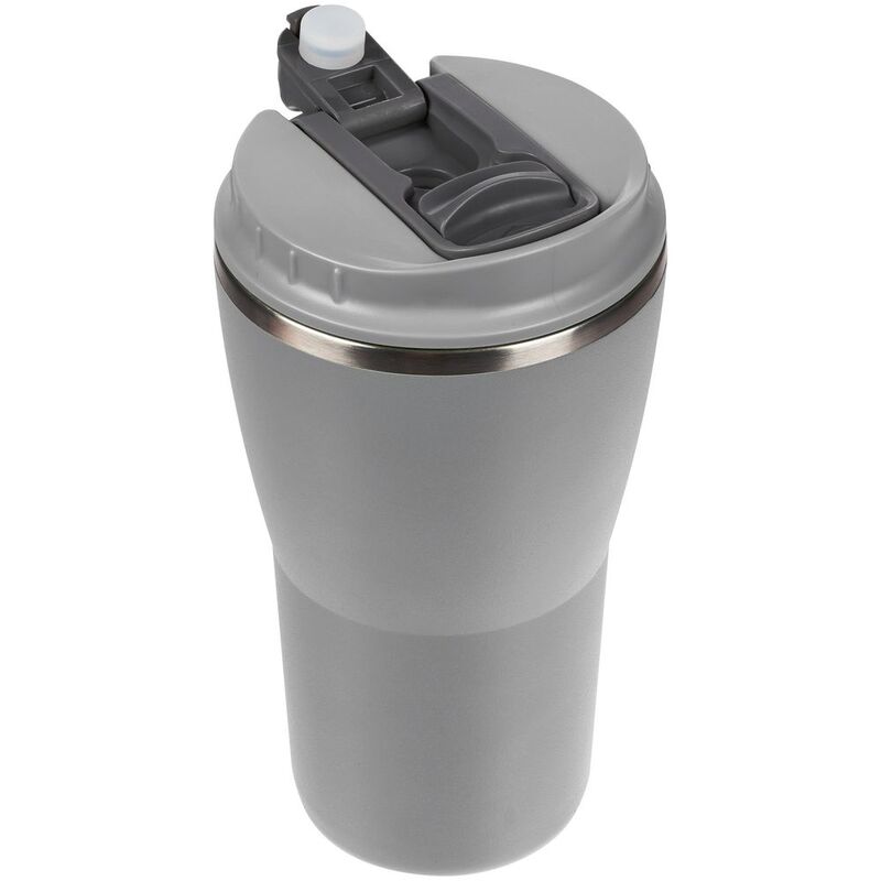 Термостакан Sapporo без логотипа, серый арт.16485.10