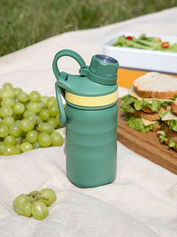 Термобутылка Fujisan 2.0 без логотипа, зеленая арт.16638.90