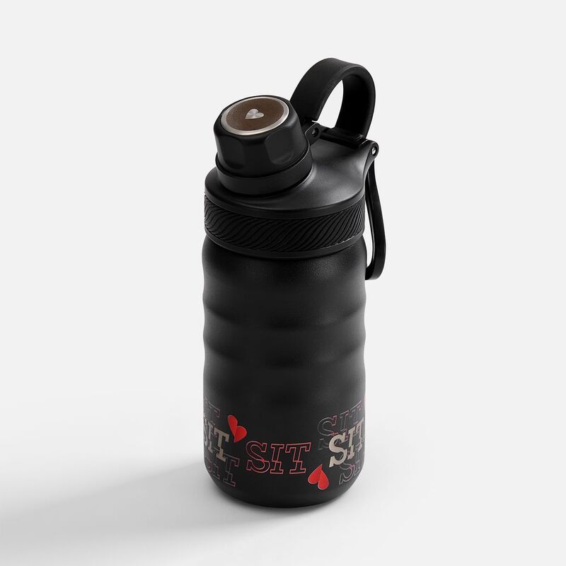 Термобутылка Fujisan 2.0 без логотипа, черная арт.16638.30