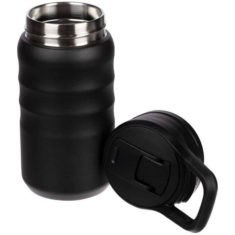 Термобутылка Fujisan 2.0 без логотипа, черная арт.16638.30