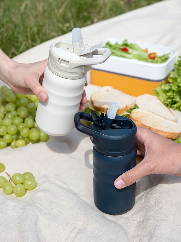 Термобутылка Fujisan 2.0 без логотипа, белая (молочная) арт.16638.60