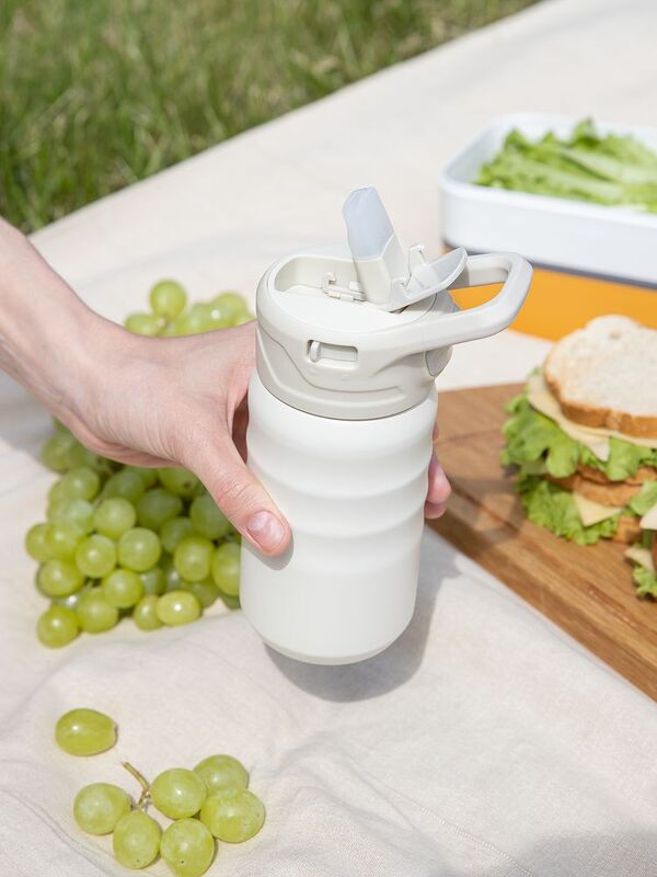 Термобутылка Fujisan 2.0 без логотипа, белая (молочная) арт.16638.60