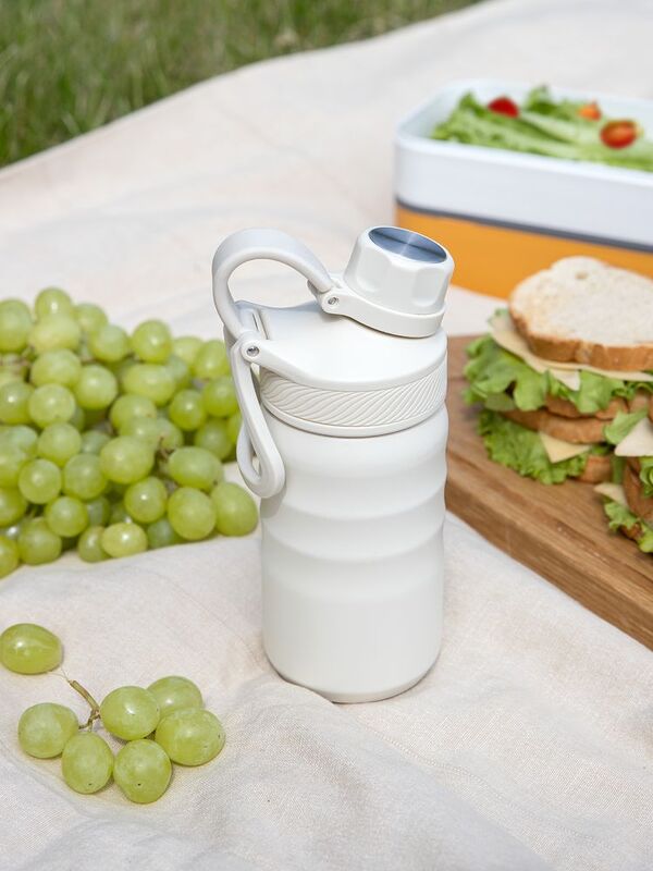 Термобутылка Fujisan 2.0 без логотипа, белая (молочная) арт.16638.60