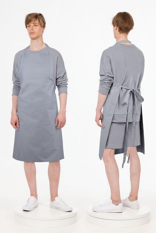 Фартук E1, серый арт.16488.10