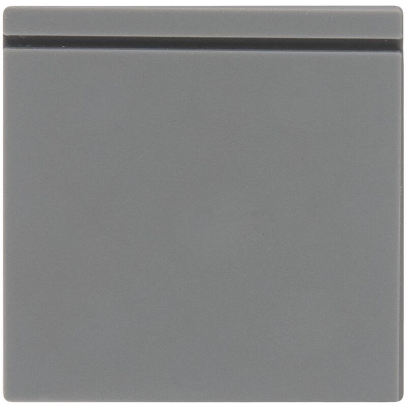 Лейбл из ПВХ Kare, серый арт.16555.10