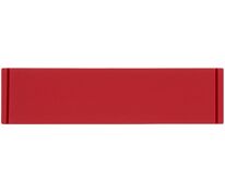 Лейбл из ПВХ Dzeta, S, красный арт.16557.50