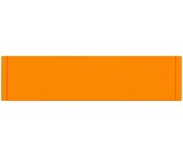 Лейбл из ПВХ Dzeta, S, оранжевый неон арт.16557.22