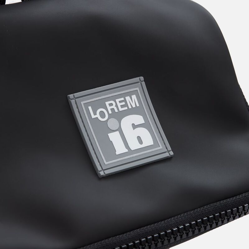 Лейбл из ПВХ Dzeta, L, серый арт.16558.10