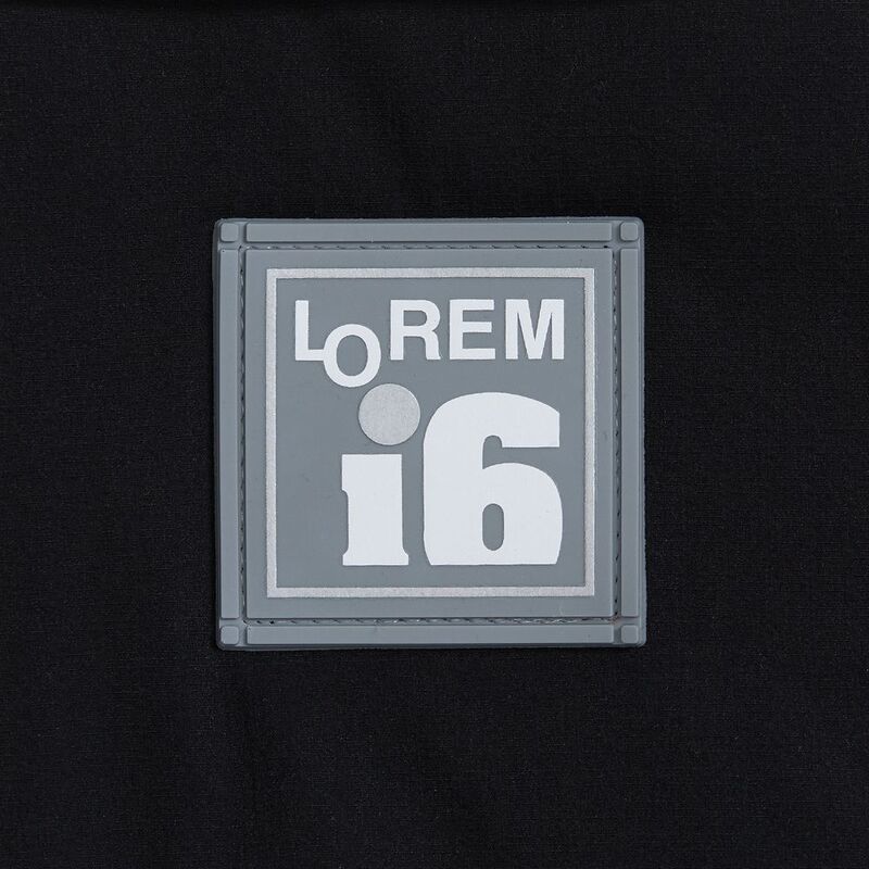 Лейбл из ПВХ Dzeta, L, серый арт.16558.10