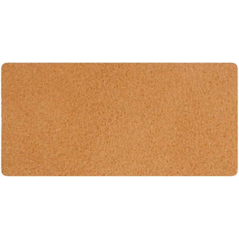 Лейбл кожаный Pasek, XS, бежевый арт.16572.12