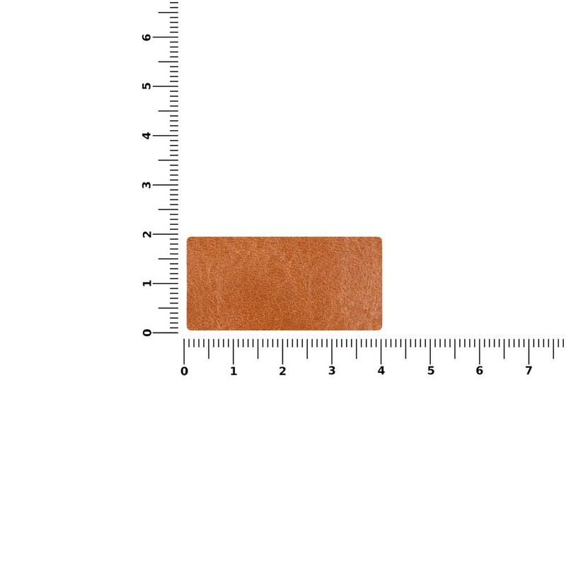 Лейбл кожаный Pasek, XS, горчичный арт.16572.82