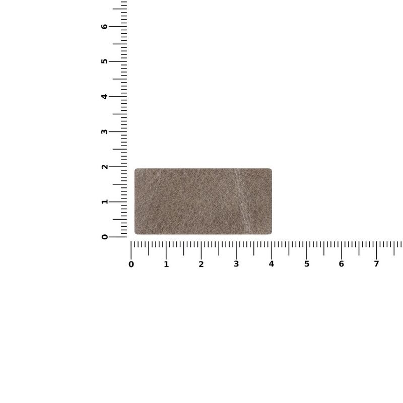 Лейбл кожаный Pasek, XS, серый арт.16572.10