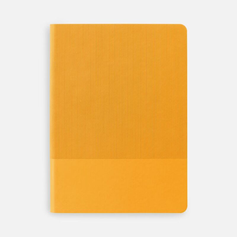 Ежедневник Vale, недатированный, желтый арт.16202.80