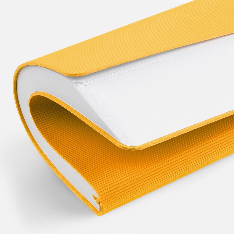 Ежедневник Vale, недатированный, желтый арт.16202.80