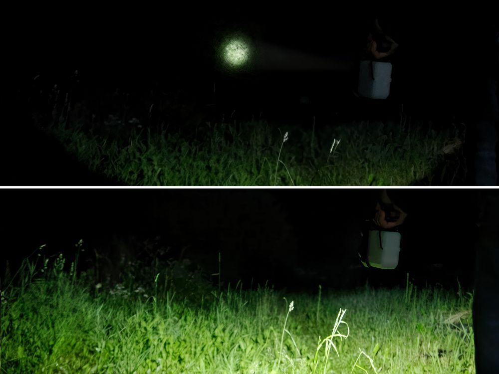 Кемпинговый фонарь-лампа аккумуляторный Yol, черный арт.63001.30