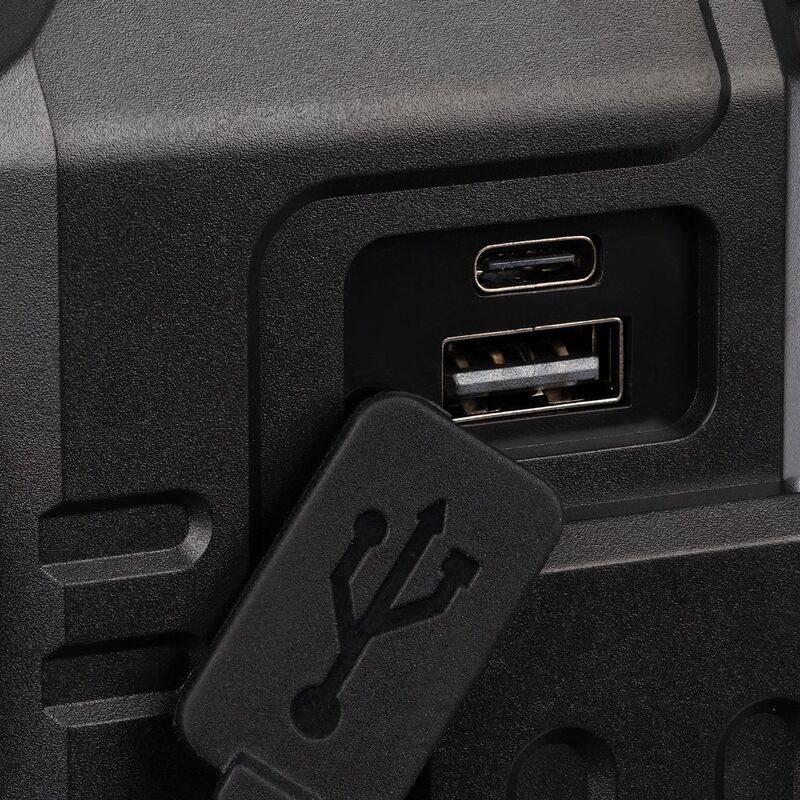 Кемпинговый фонарь-лампа аккумуляторный Yol, черный арт.63001.30