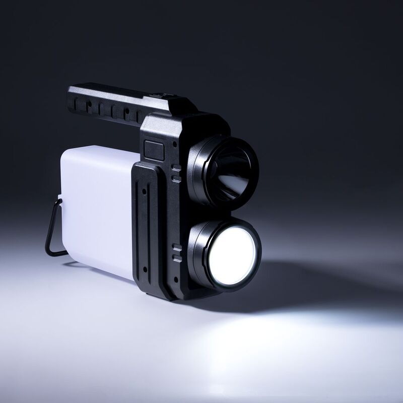 Кемпинговый фонарь-лампа аккумуляторный Yol, черный арт.63001.30