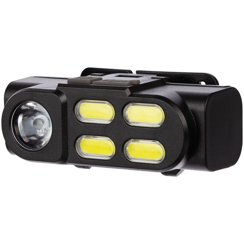 Налобный фонарик аккумуляторный Alnes, черный арт.63002.30