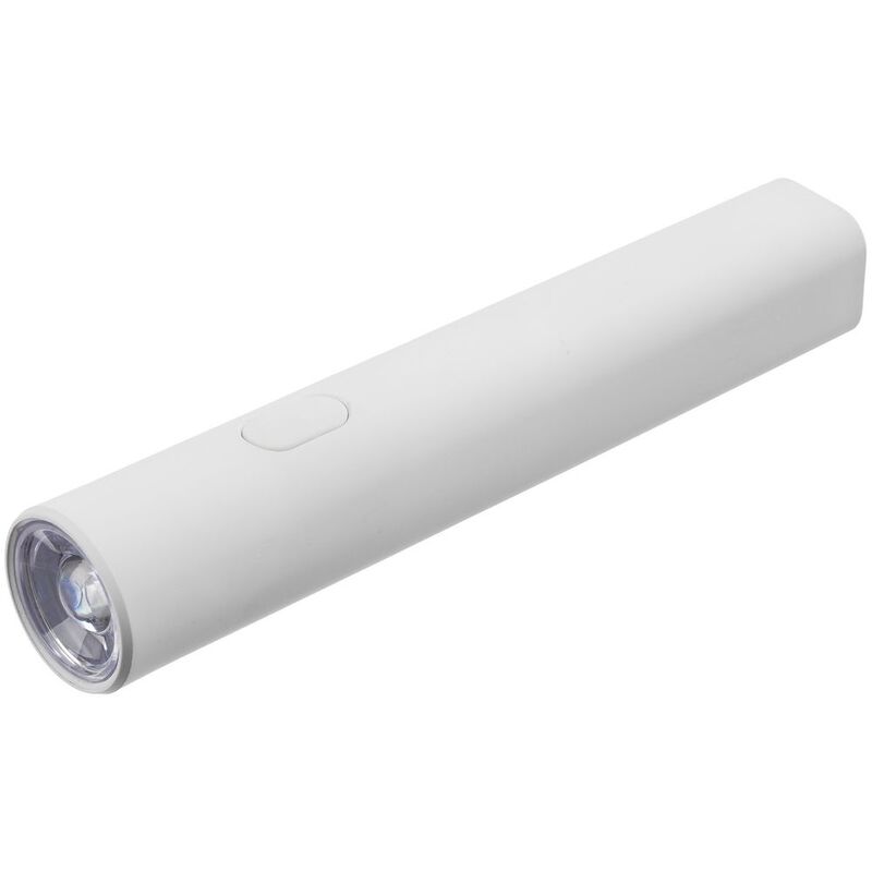 Фонарик аккумуляторный Falkirk, белый арт.63003.60