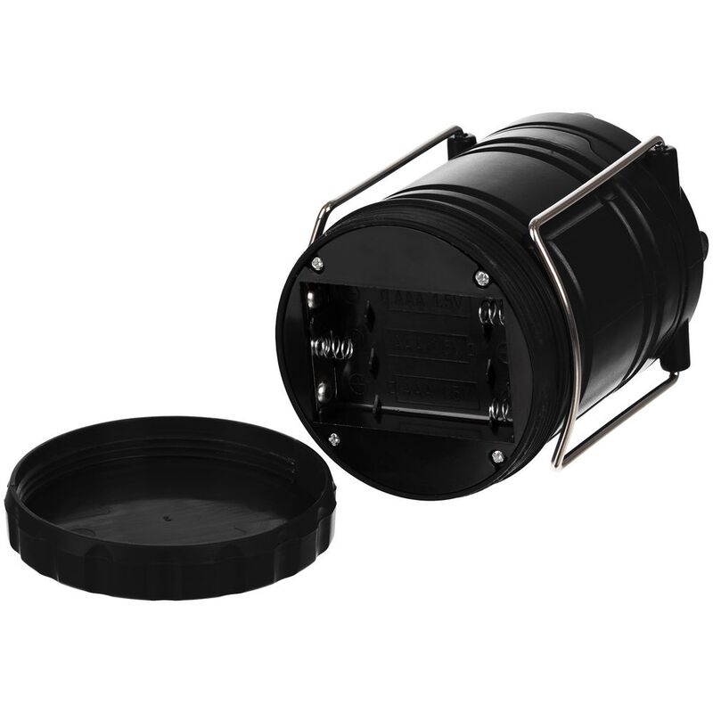 Кемпинговый фонарь с имитацией пламени Lindau Flame, черный арт.63006.30