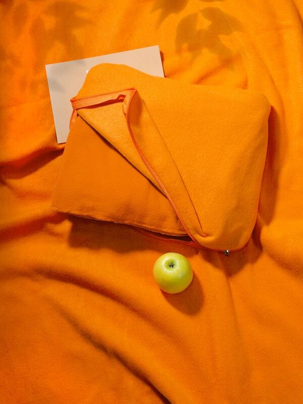 Дорожный плед-подушка Pathway 2, оранжевый арт.16578.20