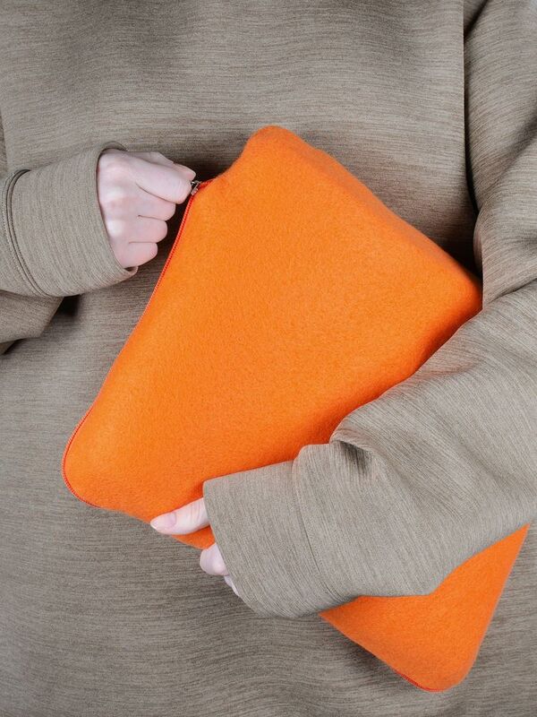 Дорожный плед-подушка Pathway 2, оранжевый арт.16578.20