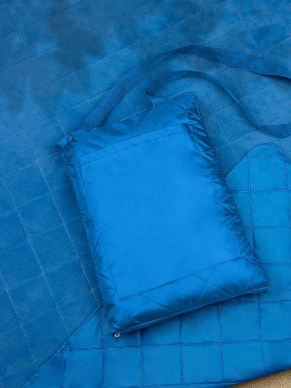 Плед для пикника Soft & Dry 2, ярко-синий арт.16579.44