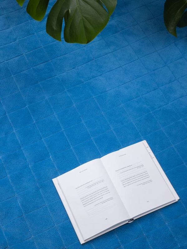 Плед для пикника Soft & Dry 2, ярко-синий арт.16579.44