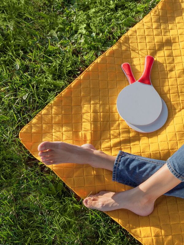 Плед для пикника Soft & Dry 2, желтый арт.16579.80