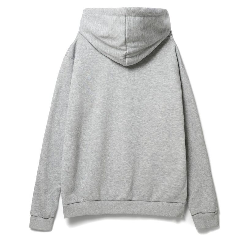 Худи унисекс Tuloksa 280 ver. 2, серый меланж арт.19016.13