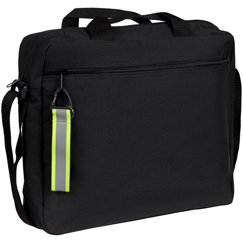 Светоотражающий брелок Flashline, серый с зеленым арт.15458.90