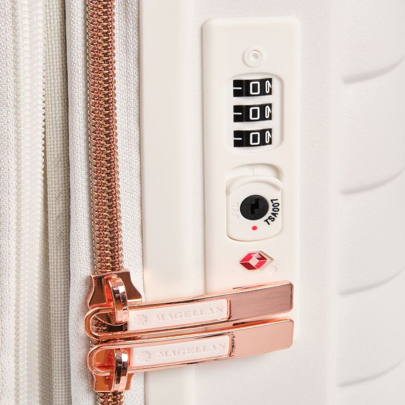 Чемодан Victoria L, белый арт.16727.60