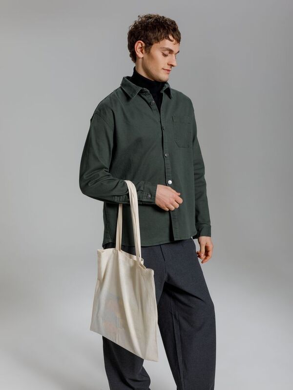 Сумка для покупок Cottonica Recycle, неокрашенная арт.16535.66