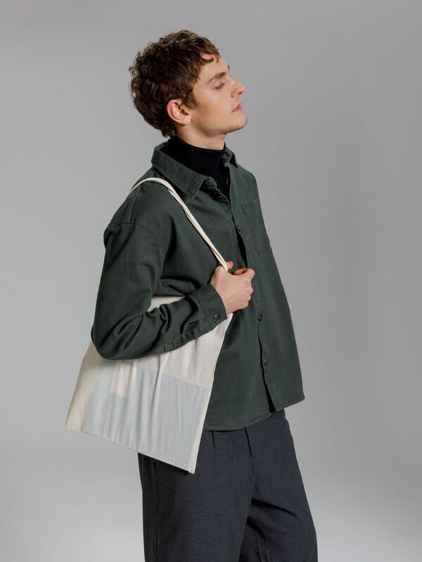 Сумка для покупок Cottonica Recycle, неокрашенная арт.16535.66