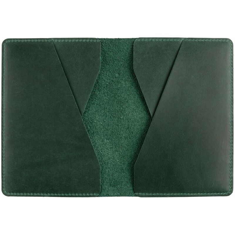 Обложка для паспорта inStream, зеленая арт.15554.90