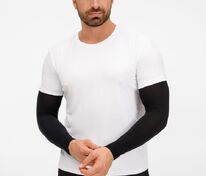 Рукава спортивные Flexor, черные арт.16580.30