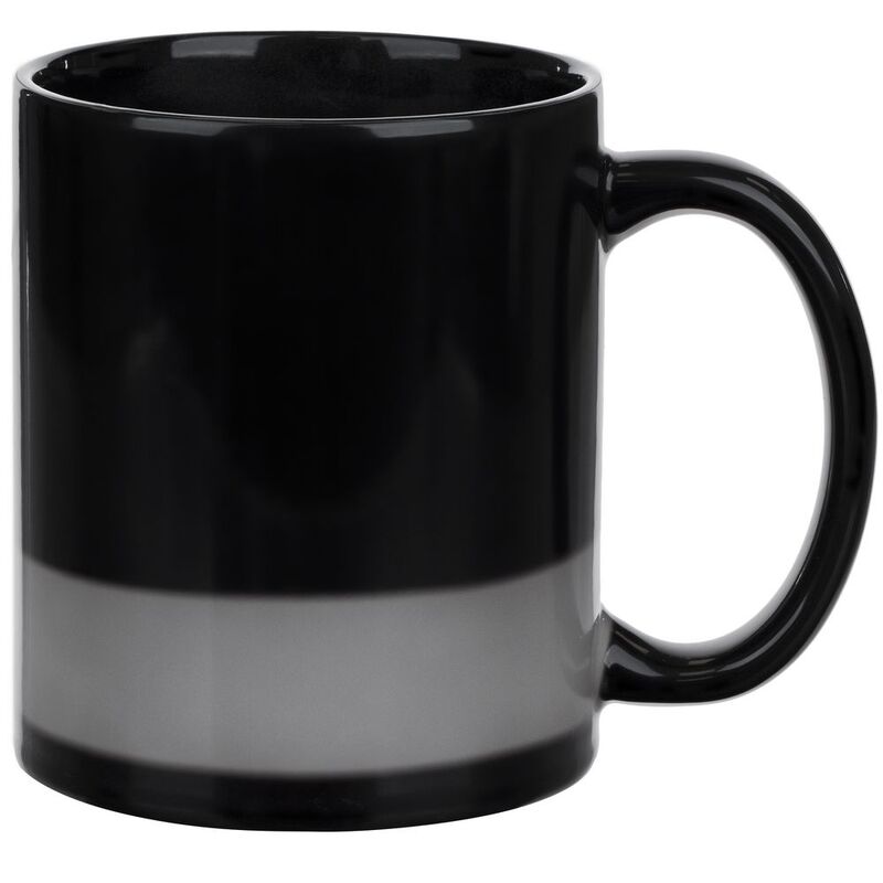 Кружка-хамелеон On Display, глянцевая, черная арт.22407.30