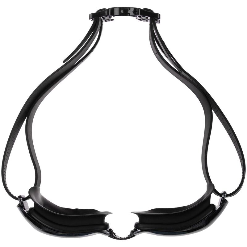 Очки для плавания зеркальные Underwater, черные арт.16644.30