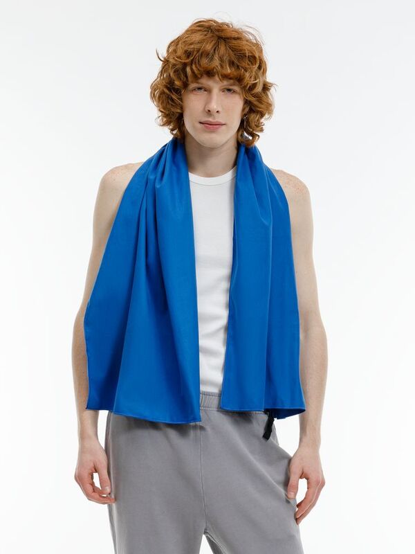 Полотенце спортивное Snaab, синее арт.16645.40