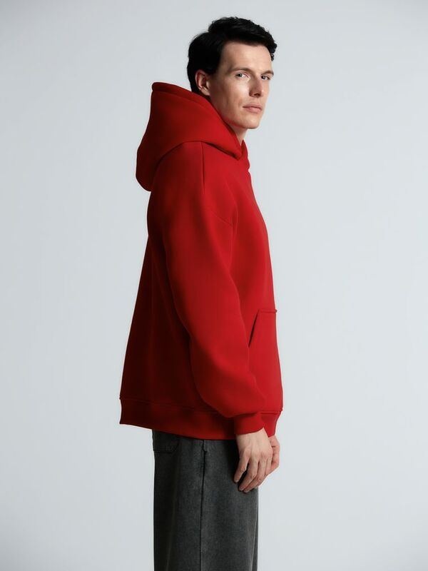 Худи Kulonga Oversize, красное арт.14101.50