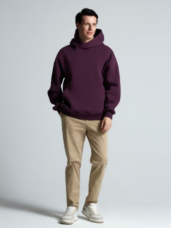 Худи Kulonga Oversize, фиолетовое арт.14101.78