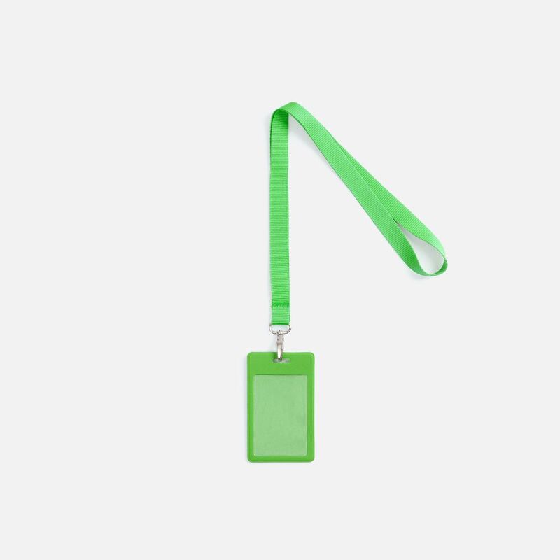 Лента для бейджа Pin, зеленая арт.20242.90