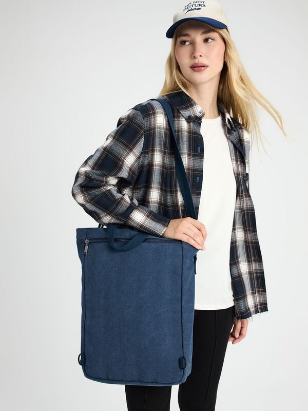 Рюкзак-шопер Casual, синий арт.16583.40