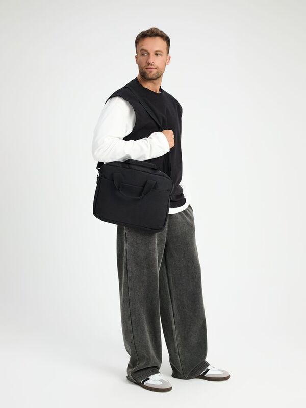 Сумка для ноутбука Delegate, черная арт.16585.30