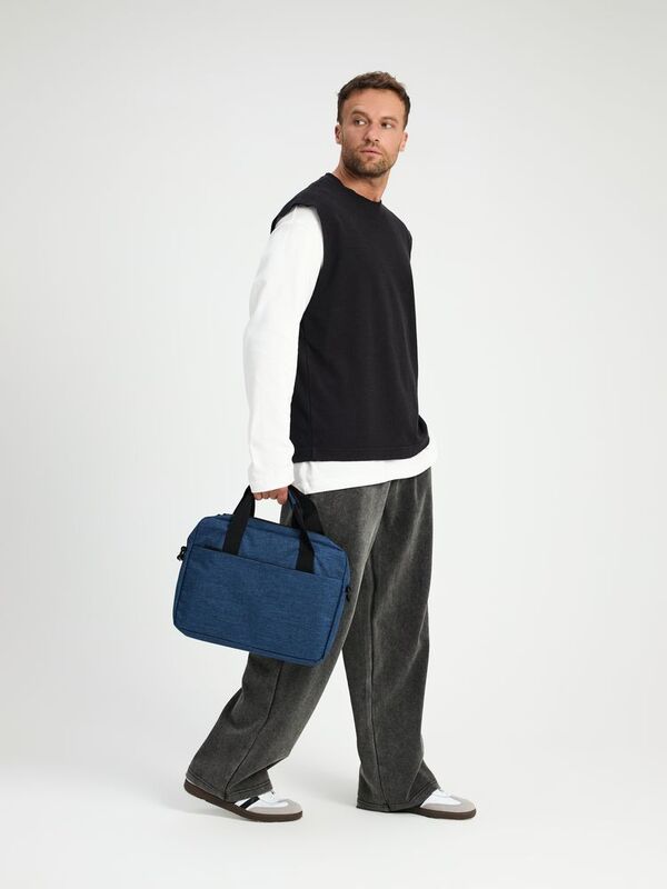 Сумка для ноутбука Delegate, синяя арт.16585.40